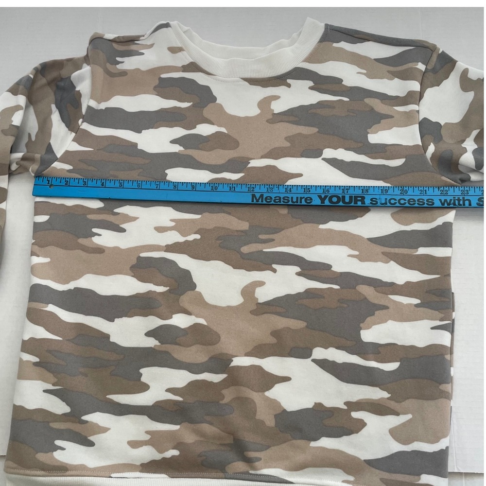 Cameo‎ Print Sweatshirt Crewneck Pullover Casual Comfy Everyday Top Size M - Picture 6 of 7